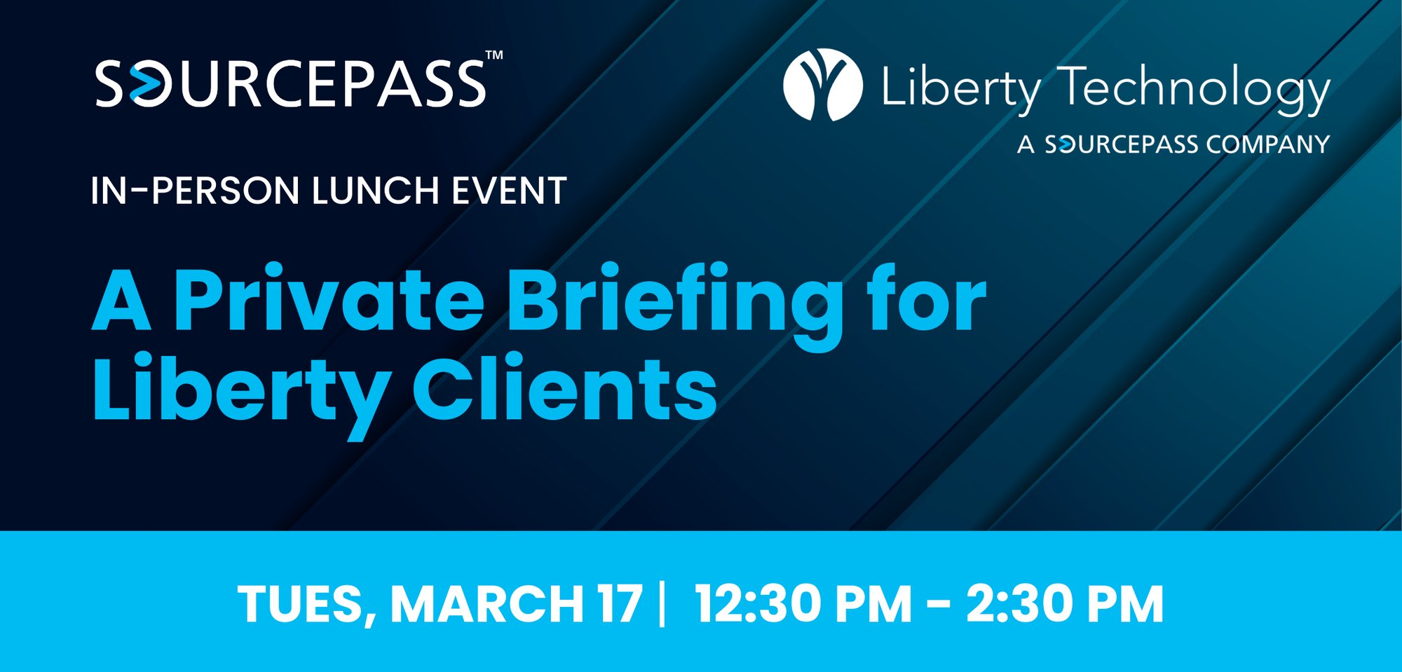 A Private Briefing for  Liberty Clients