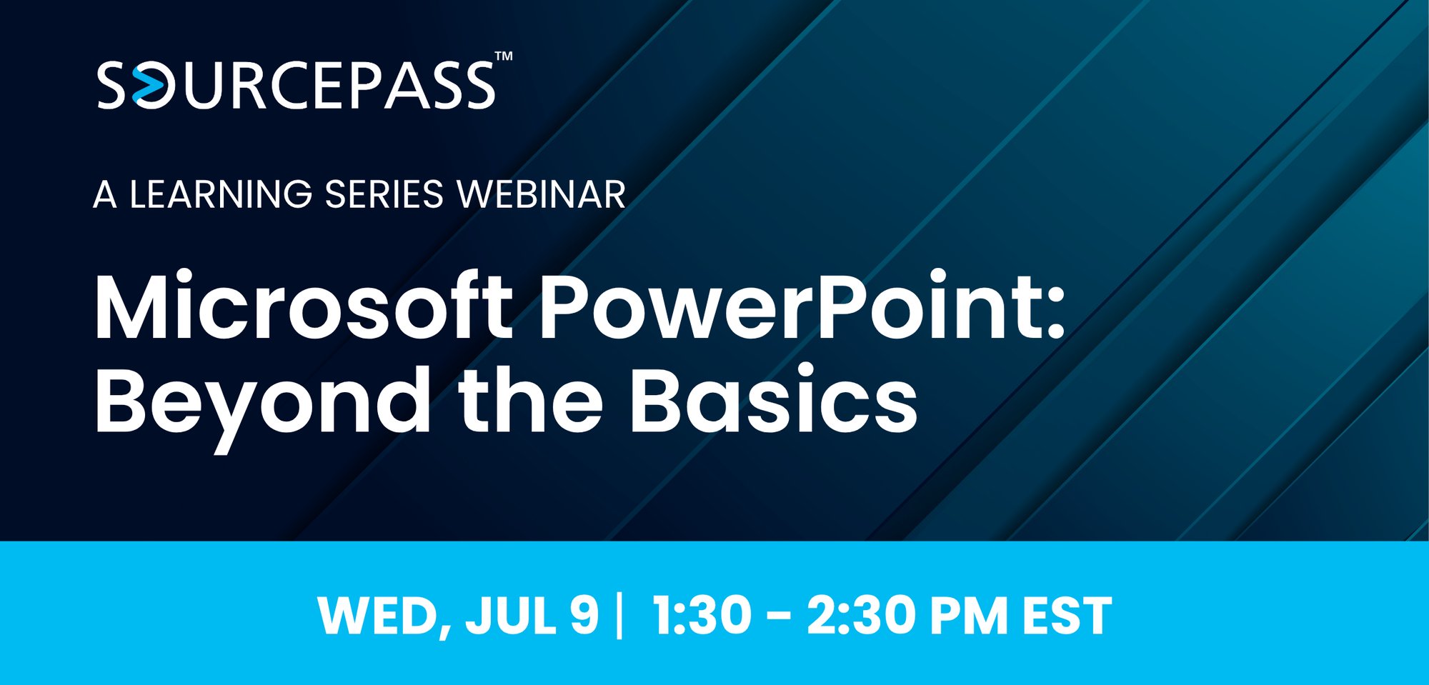 Microsoft PowerPoint Beyond the Basics