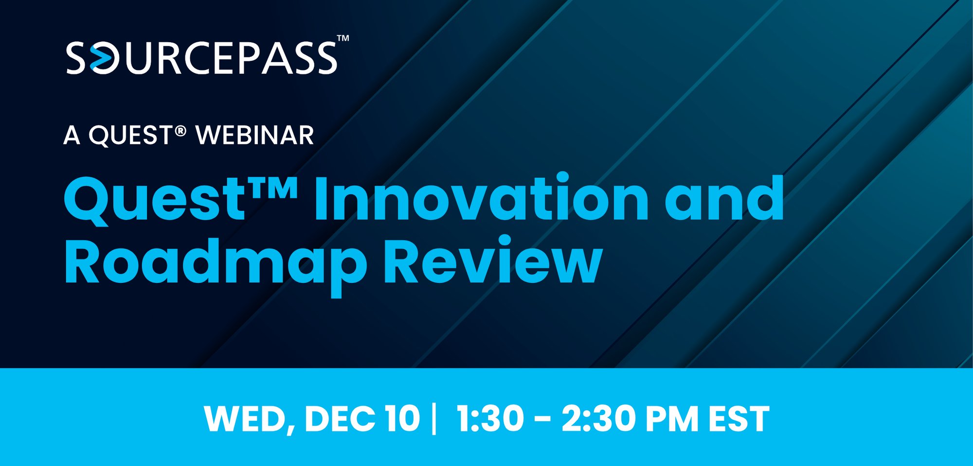 QuestTM Innovation and Roadmap Review