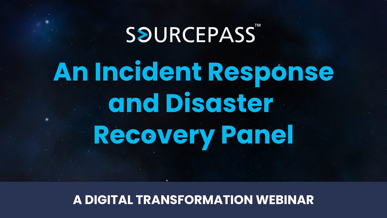 An Incident  Response and Disaster  Recovery Panel-1