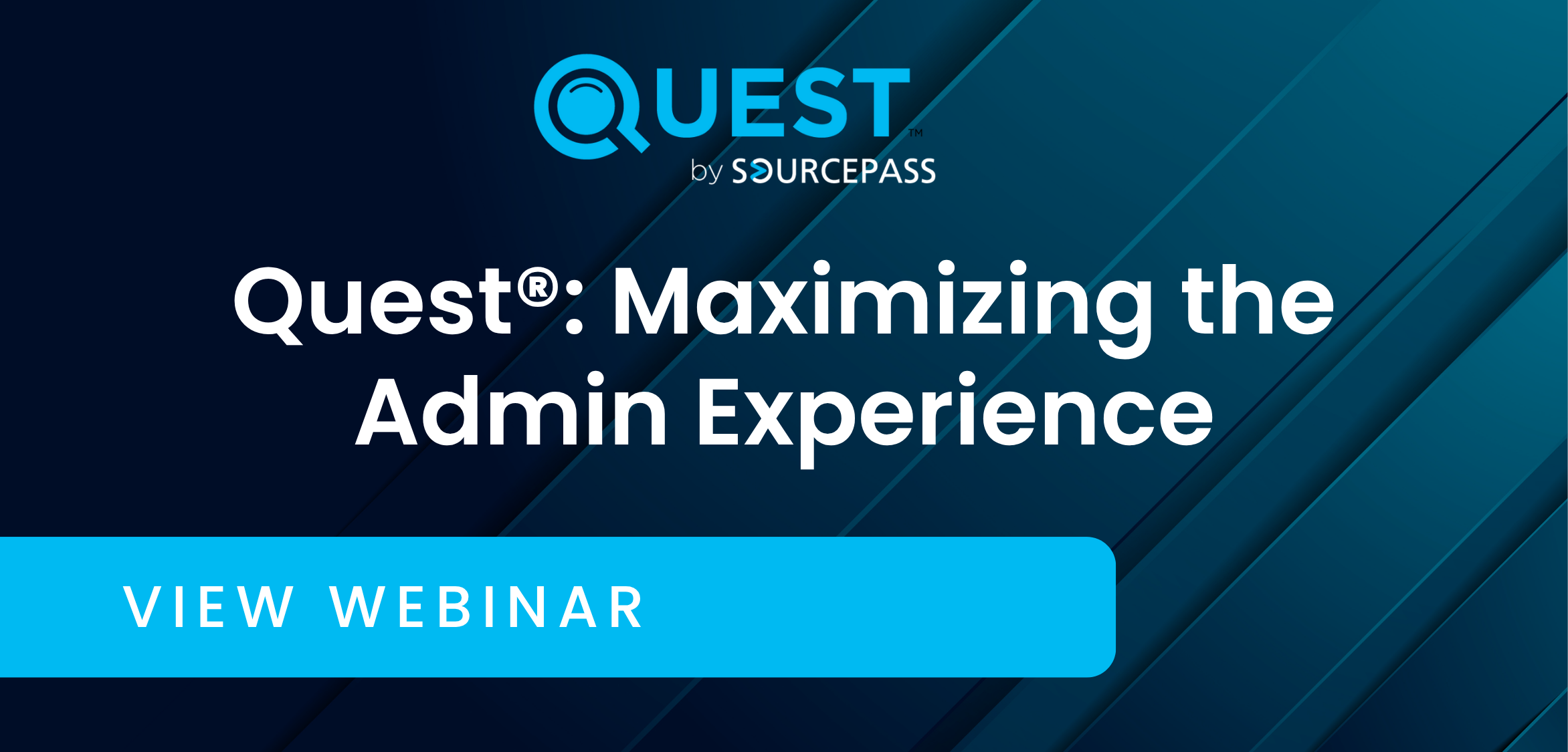 Quest® Maximizing the Admin Experience